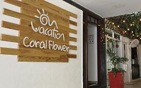 On Vacation Coral Flower